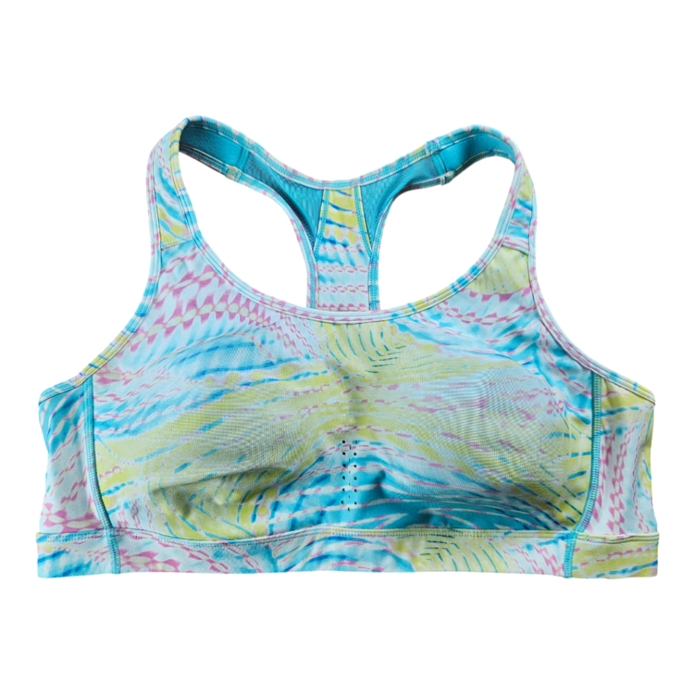 USED Avia Women's Ventilated Molded Cup Spots Bra Sz XXXL (22)